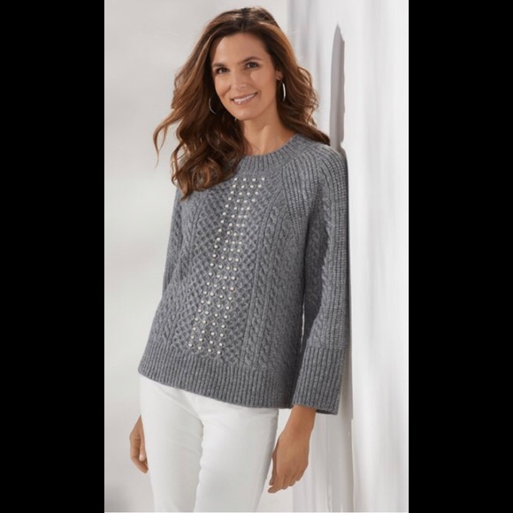 Soft Surroundings Sweaters - SOFT SURROUNDINGS - Noemi Pullover Sweater